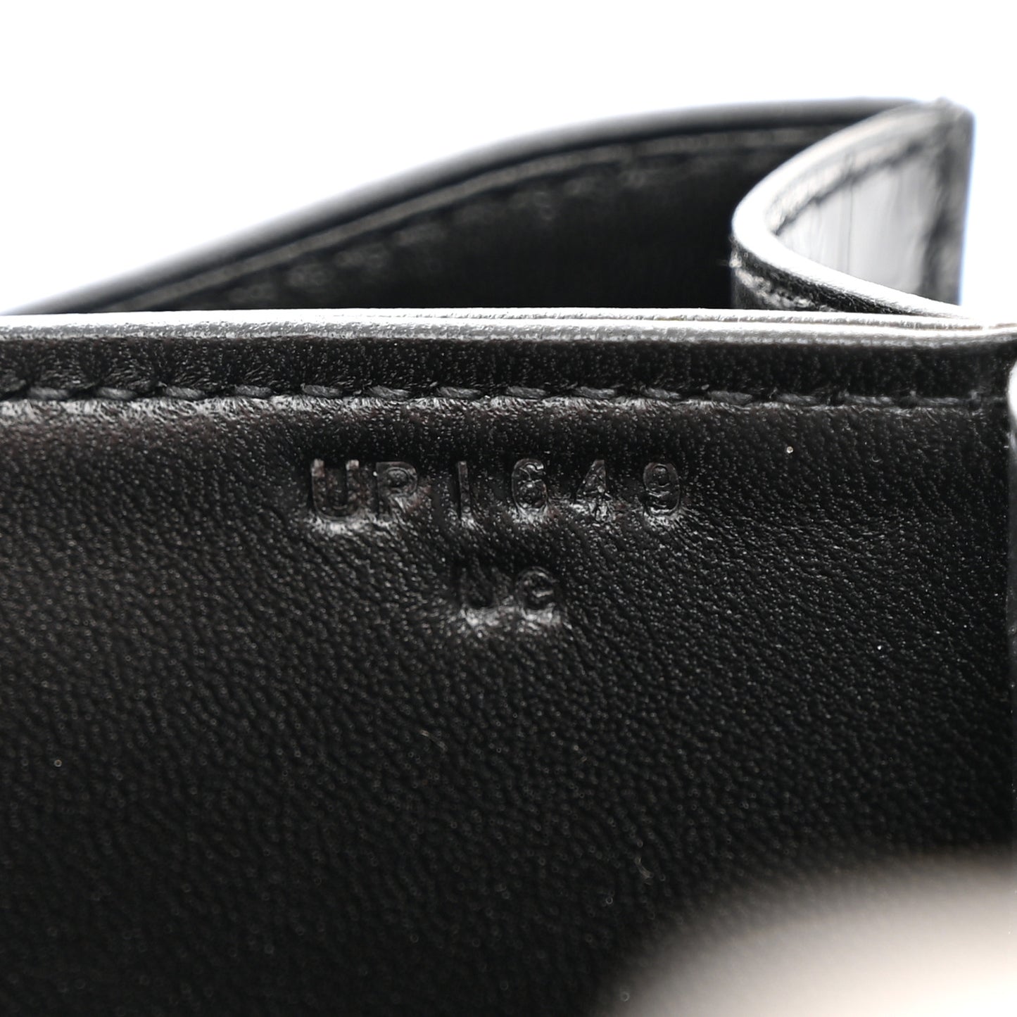 Shiny Alligator Constance 18 Black