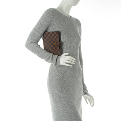 Louis Vuitton Damier Ebene Medium Ring Agenda Cover 2 of 7