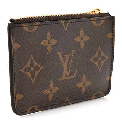 Louis Vuitton Monogram Zipped Romy Card Holder Bubble Tea 3 of 8