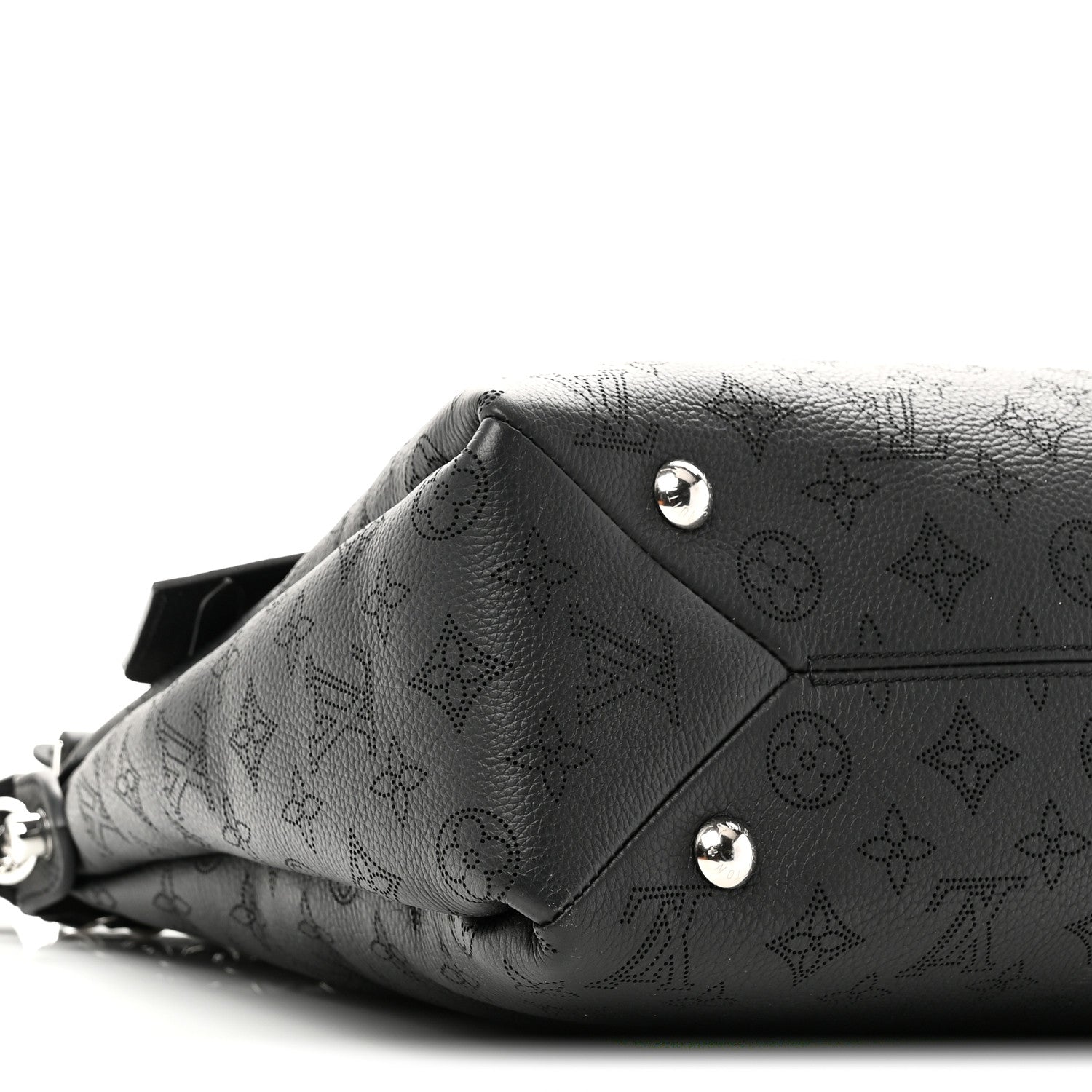 Louis Vuitton Mahina Braided Hand It All MM Black 7 of 10