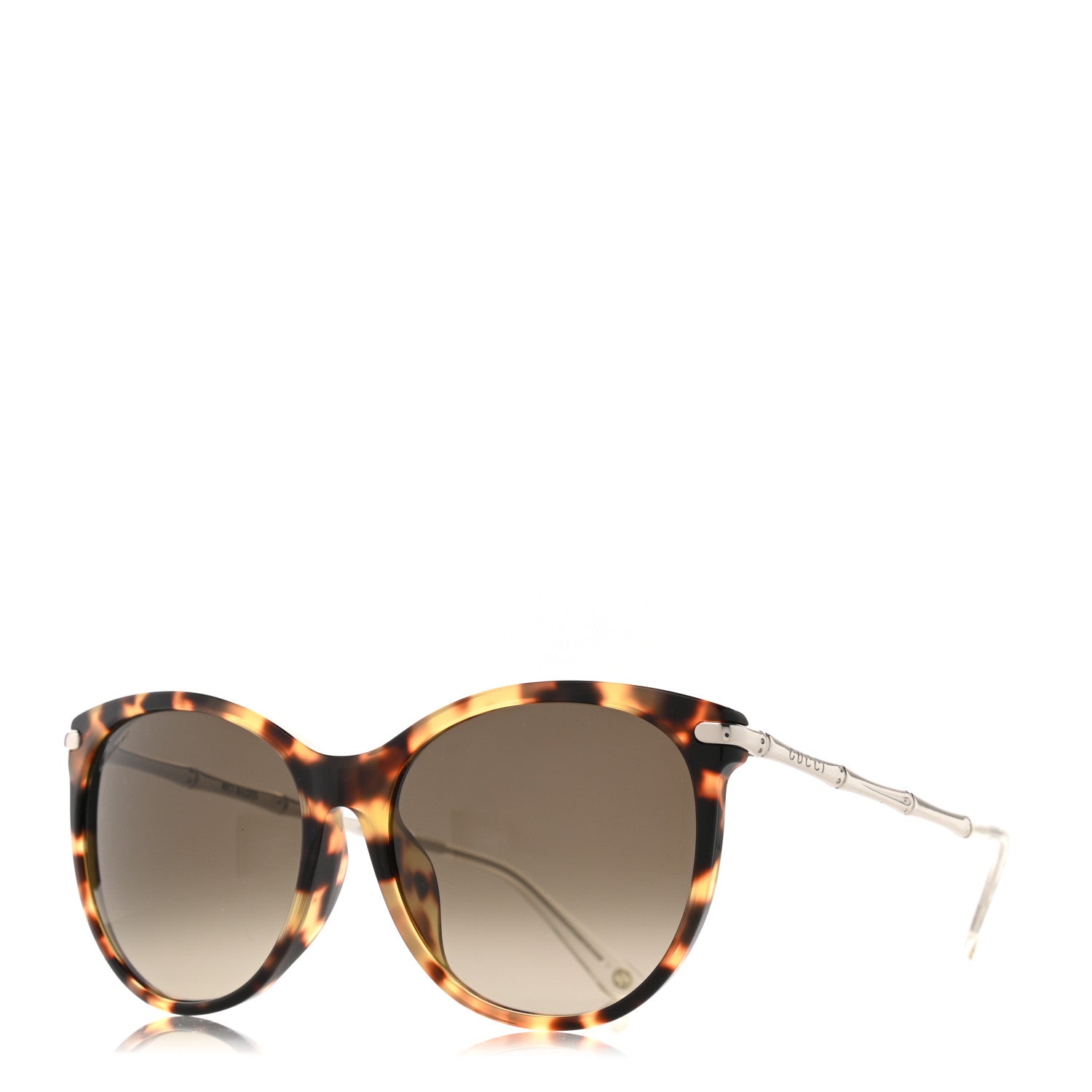 Gucci Bamboo Cateye GG3777/F/S Sunglasses Tortoise 1 of 9