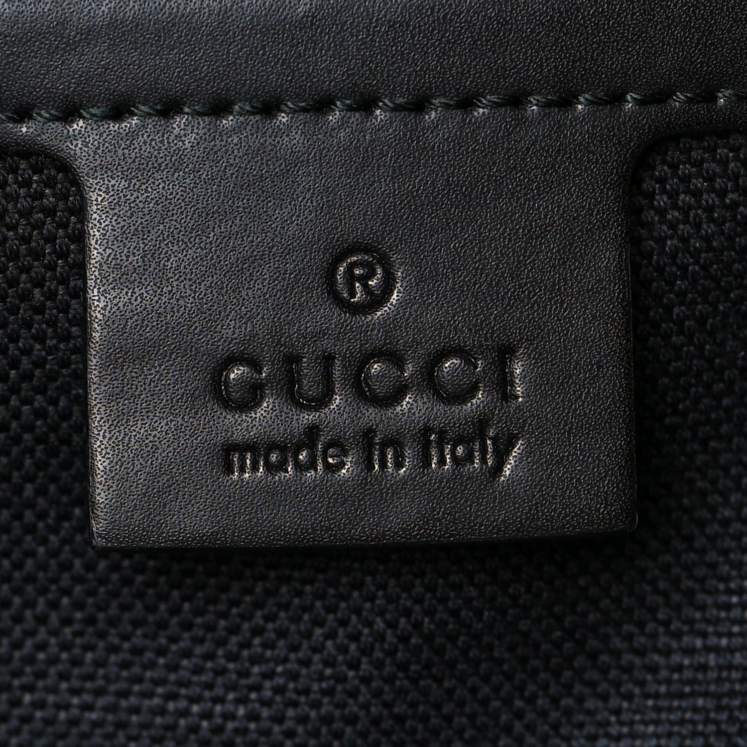 Gucci Soft GG Supreme Monogram Appia Calfskin Web Medium Carry On Duffle Bag Black Grey 8 of 12