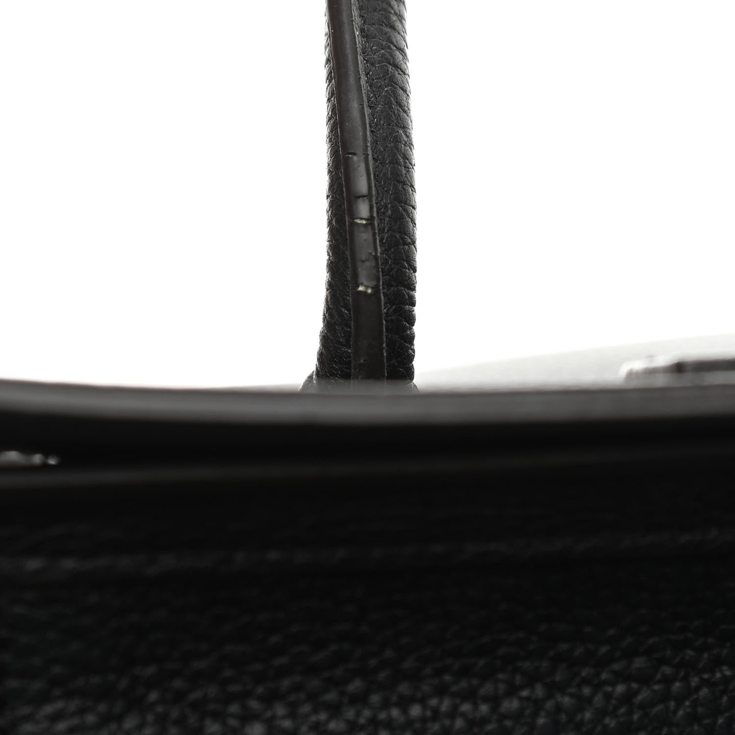 Celine Drummed Calfskin Nano Luggage Black 12 of 13