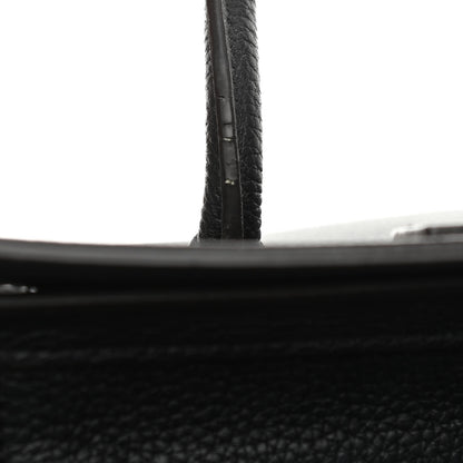 Celine Drummed Calfskin Nano Luggage Black 12 of 13
