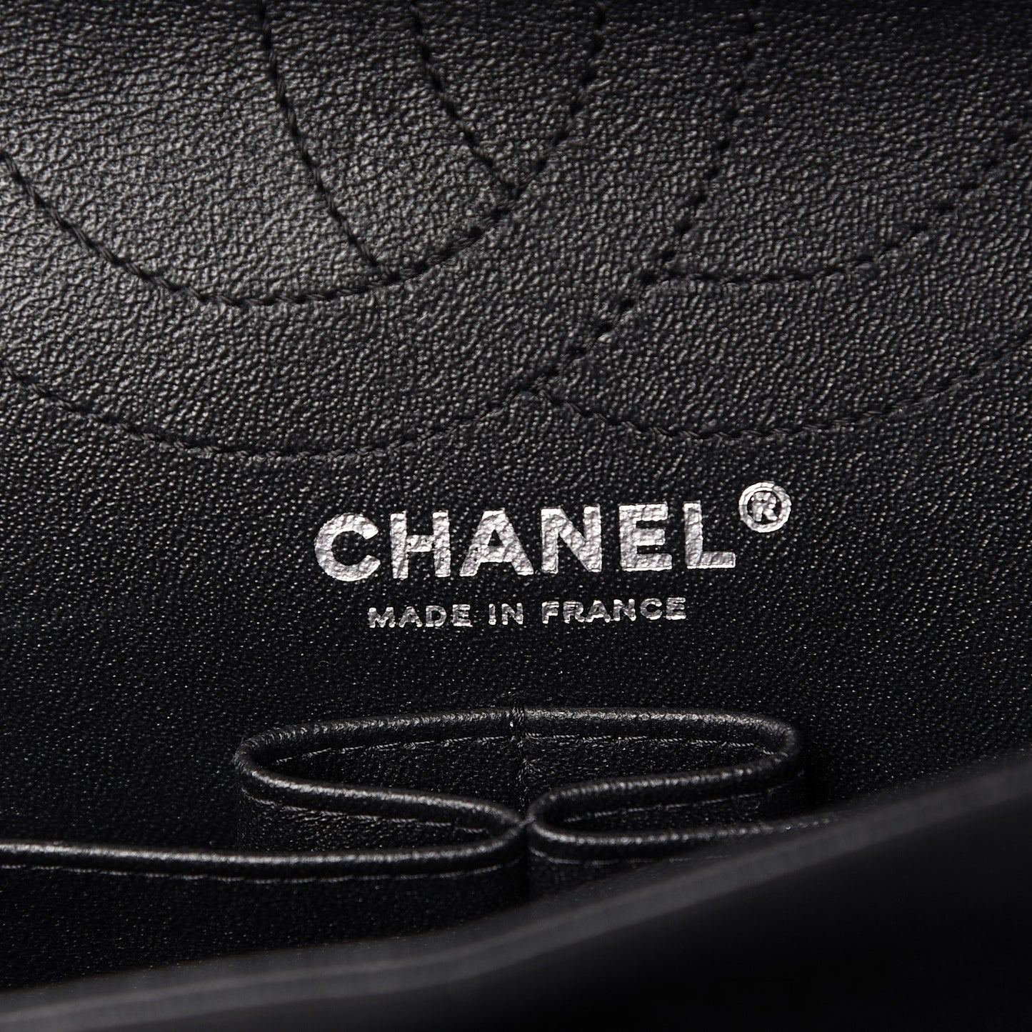 Sheepskin Chevron Quilted 2.55 Reissue 226 Flap So Black