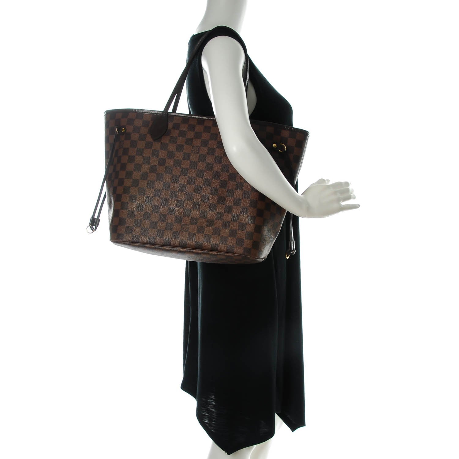Louis Vuitton Damier Ebene Neo Neverfull MM 2 of 12