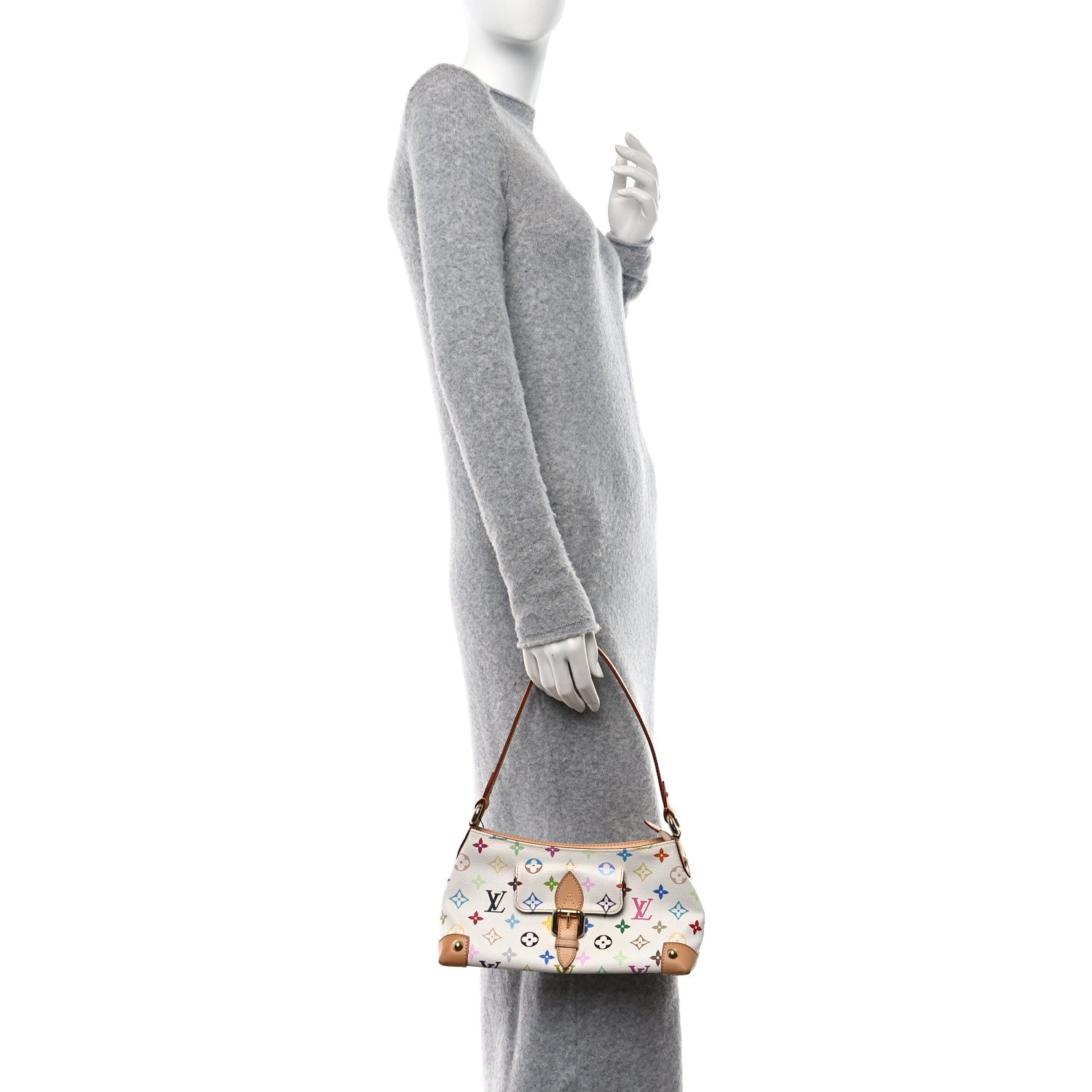 Louis Vuitton Monogram Multicolor Eliza White 2 of 9