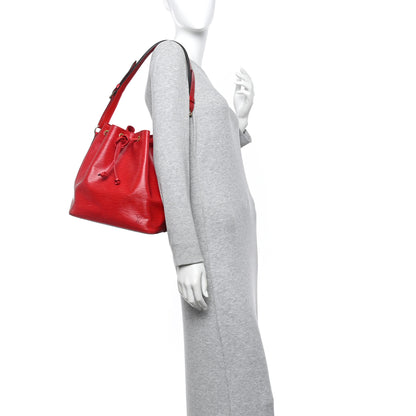 Louis Vuitton Epi Petit Noe Castillan Red 2 of 9