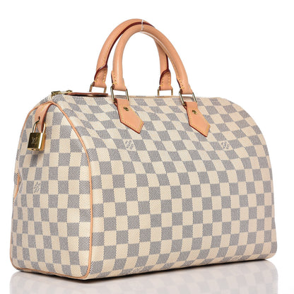 Louis Vuitton Damier Azur Speedy 30 3 of 6