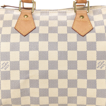Louis Vuitton Damier Azur Speedy 25 14 of 14