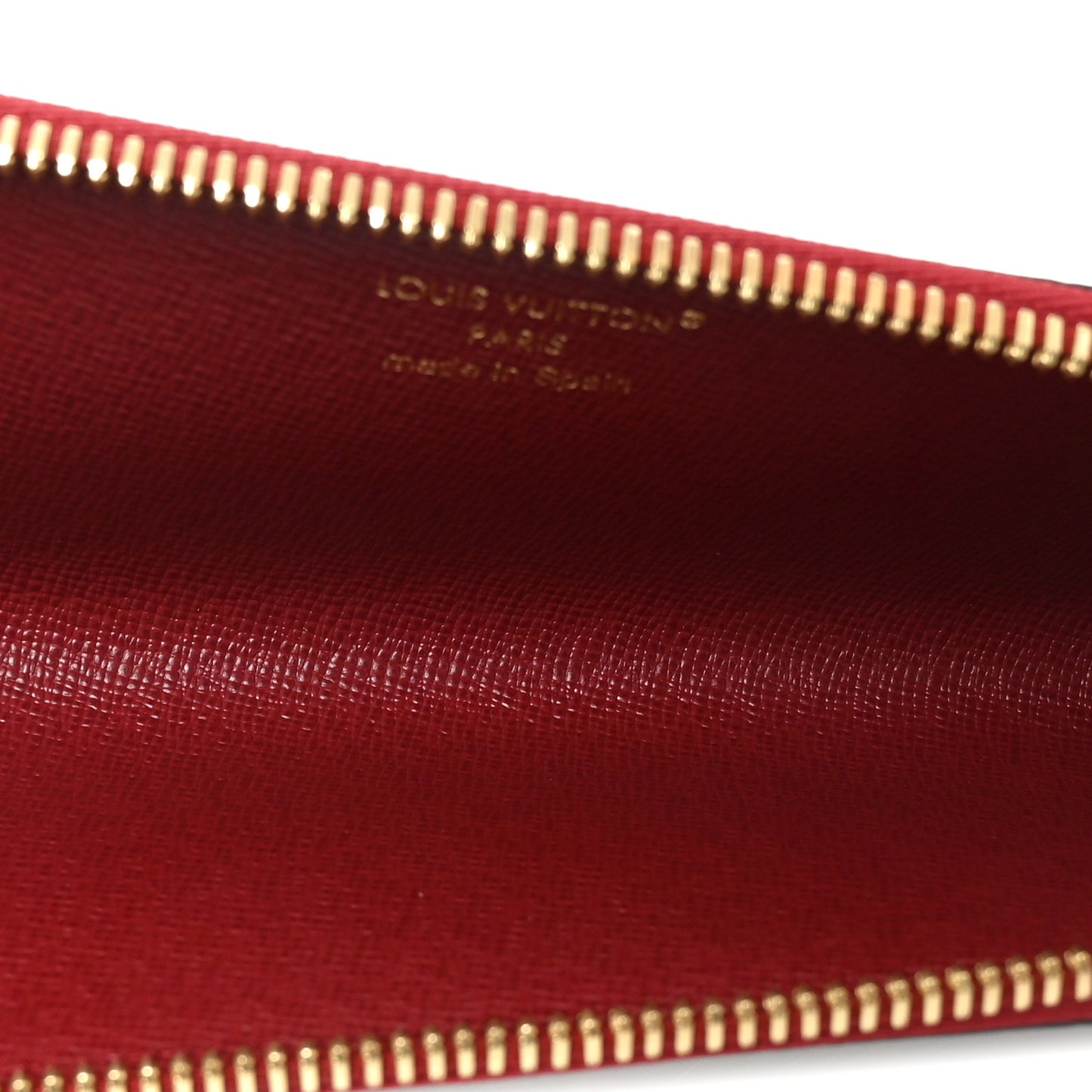 Monogram Charlotte Pencil Pouch Rouge
