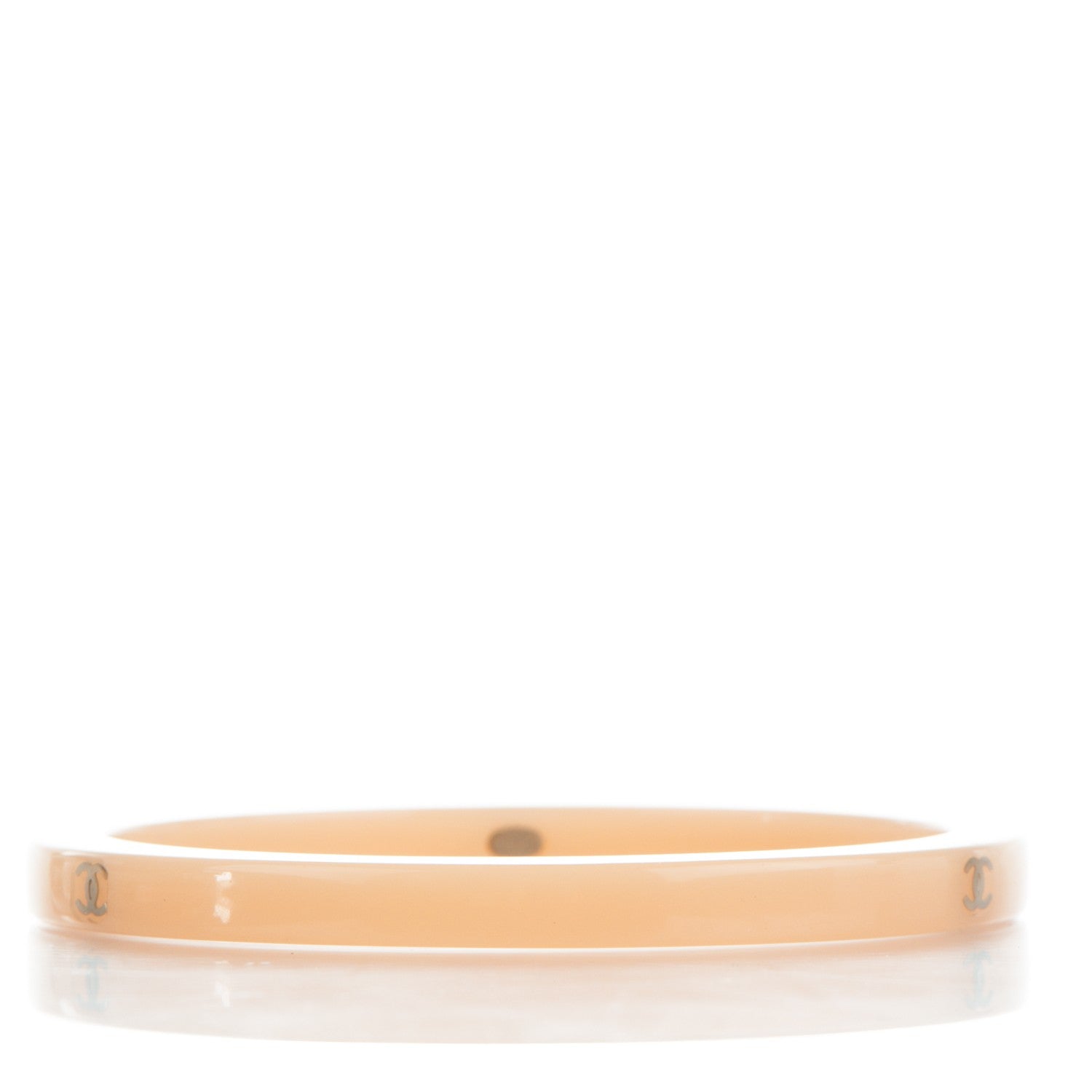 Chanel Acrylic CC Bangle Set of 2 5 of 7