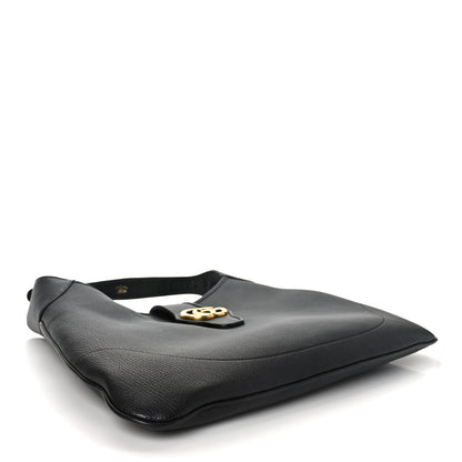Gucci Goatskin Large Aphrodite Shoulder Bag Black 4 of 10
