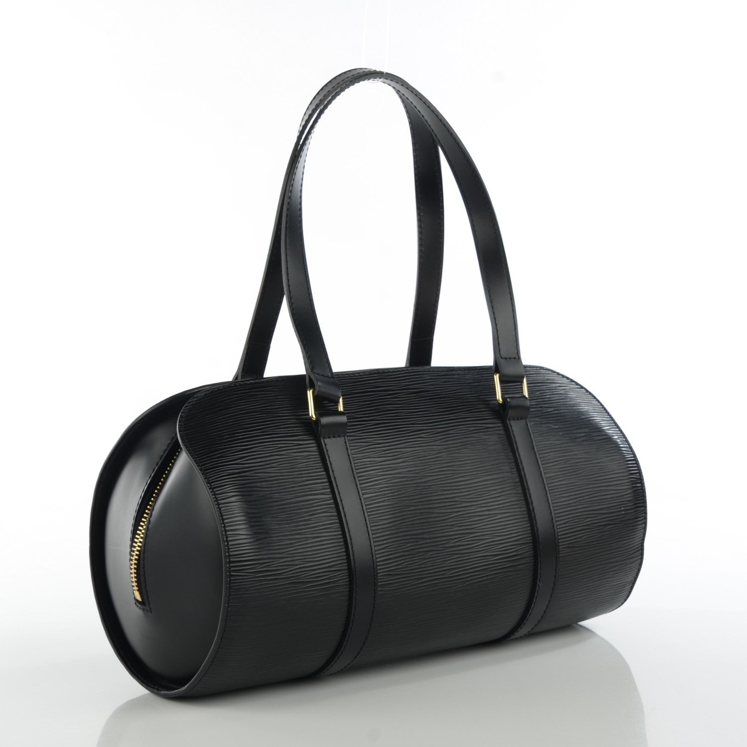 Louis Vuitton Epi Soufflot Black 3 of 8