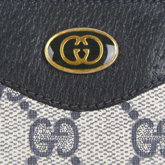Gucci Monogram Cosmetic Case Navy 6 of 10