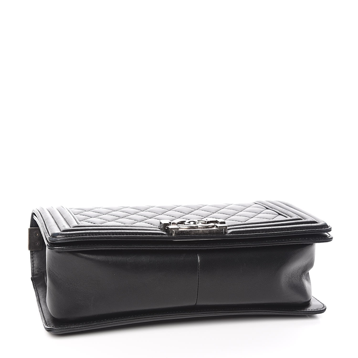 Chanel Lambskin Quilted Medium Boy Flap Black 4 of 13