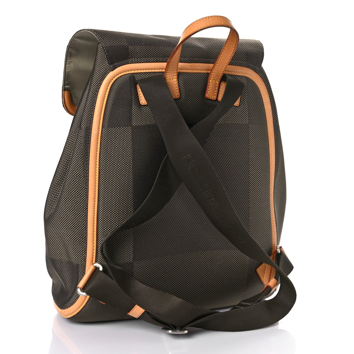 Louis Vuitton Damier Geant Pionnier Backpack Terre 2 of 7