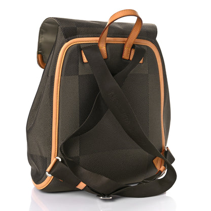 Louis Vuitton Damier Geant Pionnier Backpack Terre 2 of 7