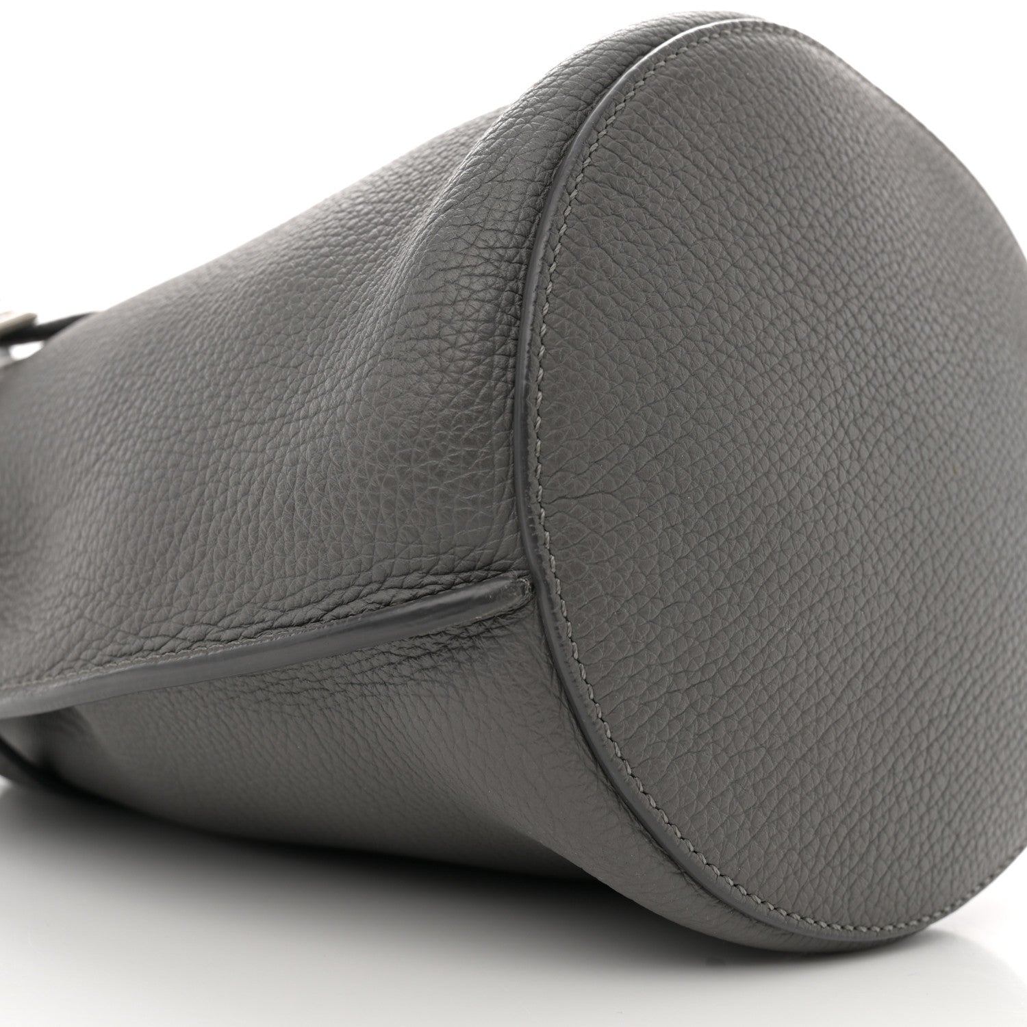 Celine Supple Grained Calfskin Nano Big Bag Bucket Grey 8 of 10