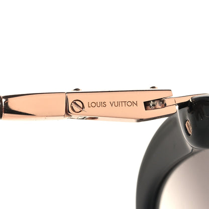 Louis Vuitton Monogram Acetate Charlotte Sunglasses Z0781W Black 5 of 8