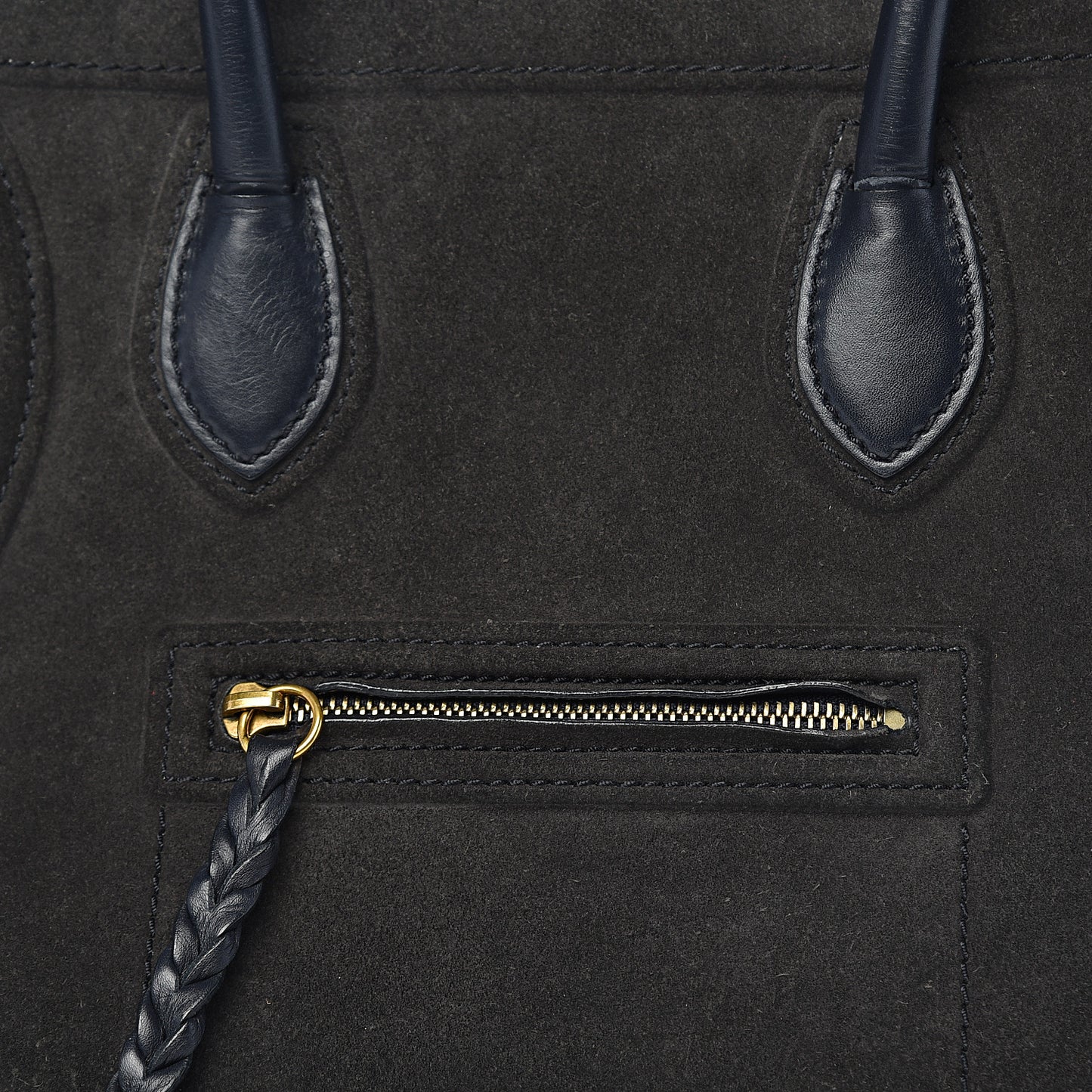 Suede Medium Phantom Luggage Anthracite