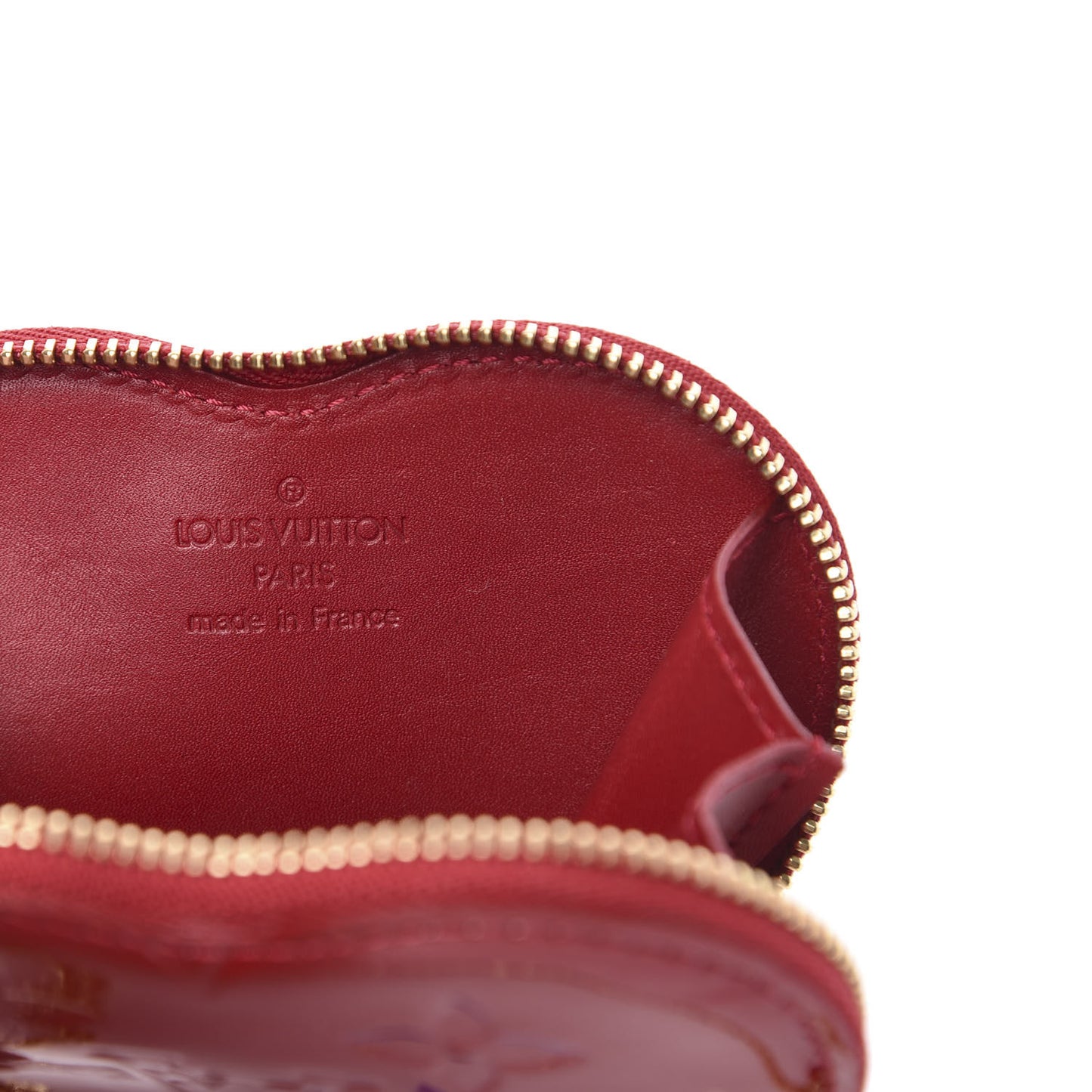 Vernis Coeur Heart Coin Purse Pomme D'Amour