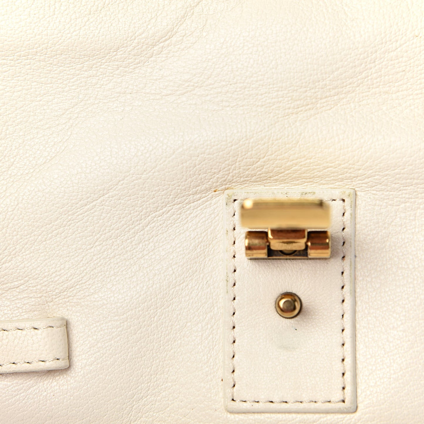 Lambskin Tiny PS1 Satchel White