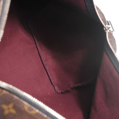 Louis Vuitton Monogram Macassar Keepall Bandouliere 55 5 of 7