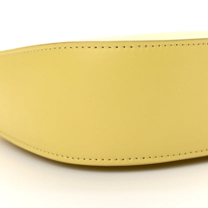 The Row Smooth Calfskin Half Moon Shoulder Bag Yellow 9 of 10