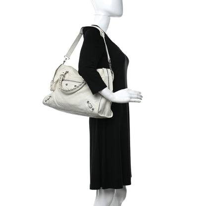 Balenciaga Agneau Giant 12 Silver Hardware City Ivory 2 of 13