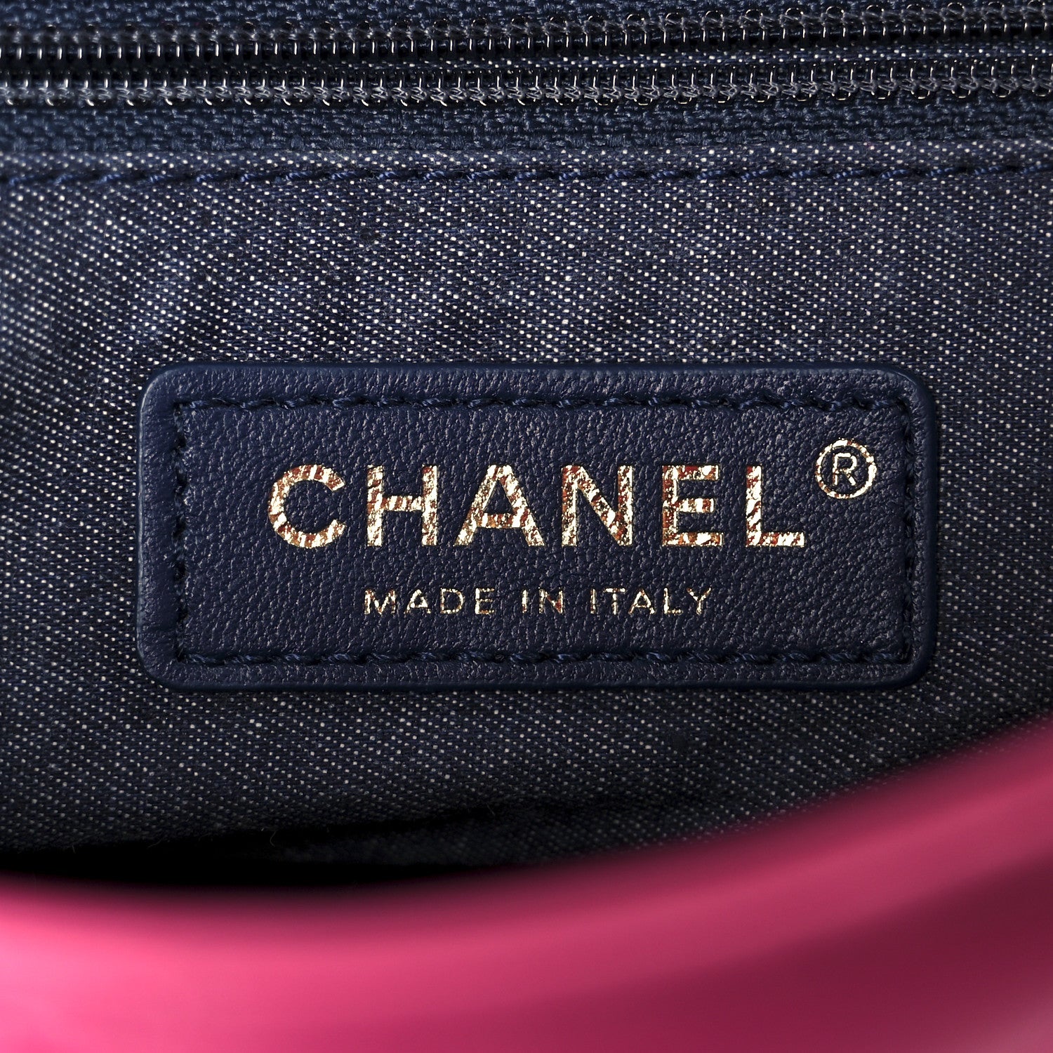 Chanel Lambskin Quilted Resin Bi-Color Chain Flap Bag Pink 6 of 11