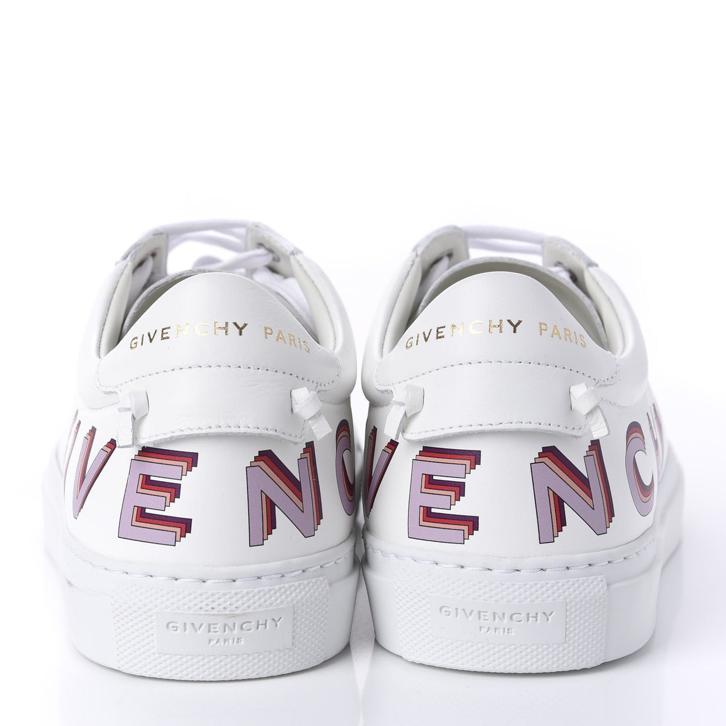 Calfskin Logo Womens Urban Street Sneakers 38 White Red