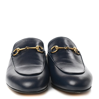 Gucci Malaga Kid Womens Princetown Slippers 38 Blue 2 of 10