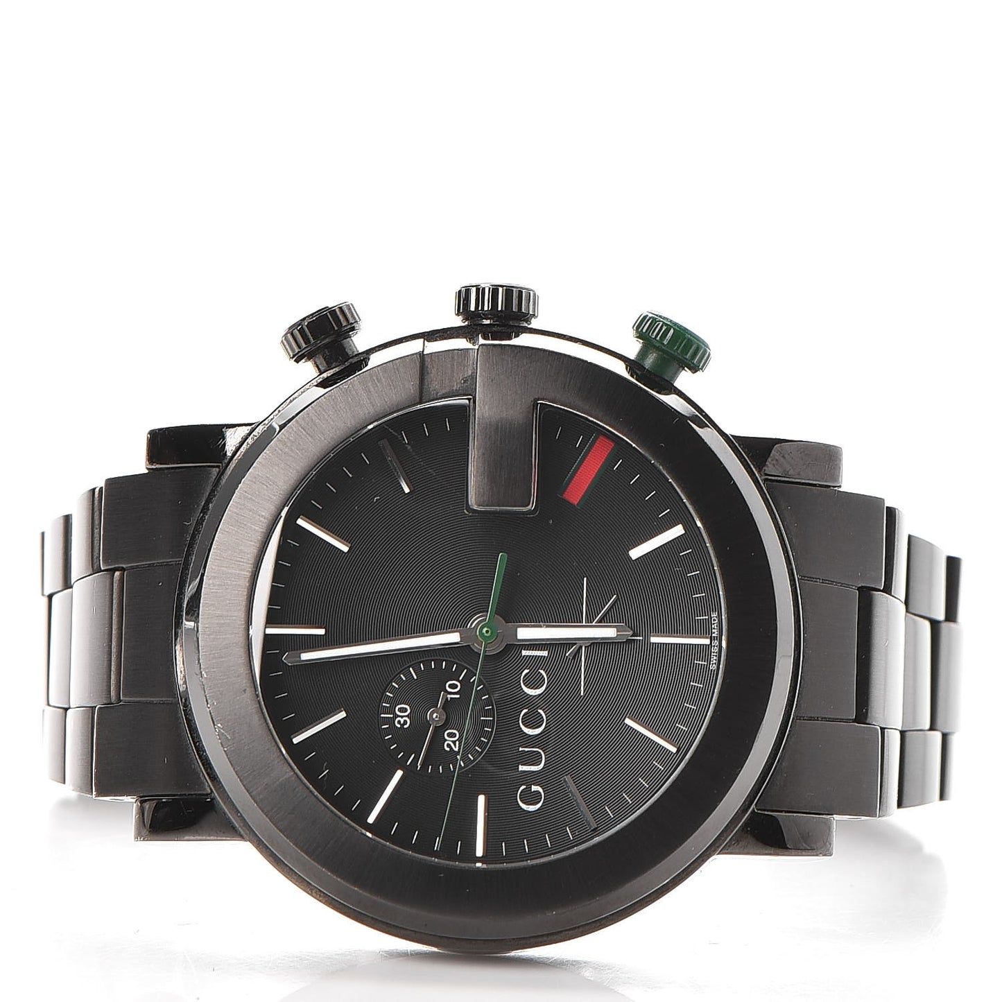 PVD Stainless Steel 44mm 101M G-Chrono Quartz Watch Black