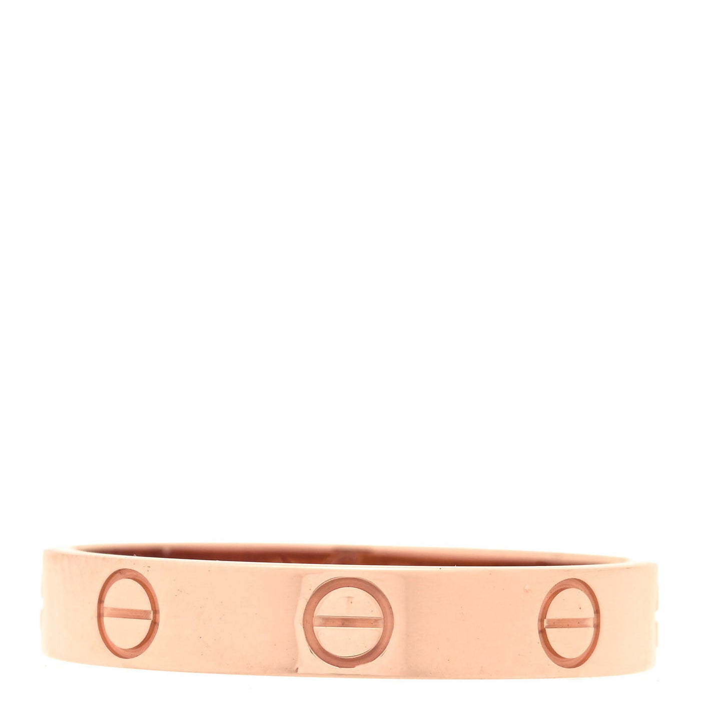 18K Pink Gold 3.5mm LOVE Wedding Band Ring 57 8