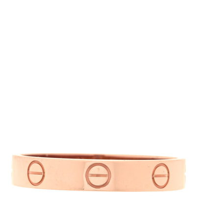Cartier 18K Pink Gold 3.5mm LOVE Wedding Band Ring 57 8 3 of 5
