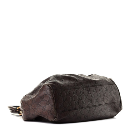 Gucci Guccissima Medium Sukey Tote Chocolate 3 of 8