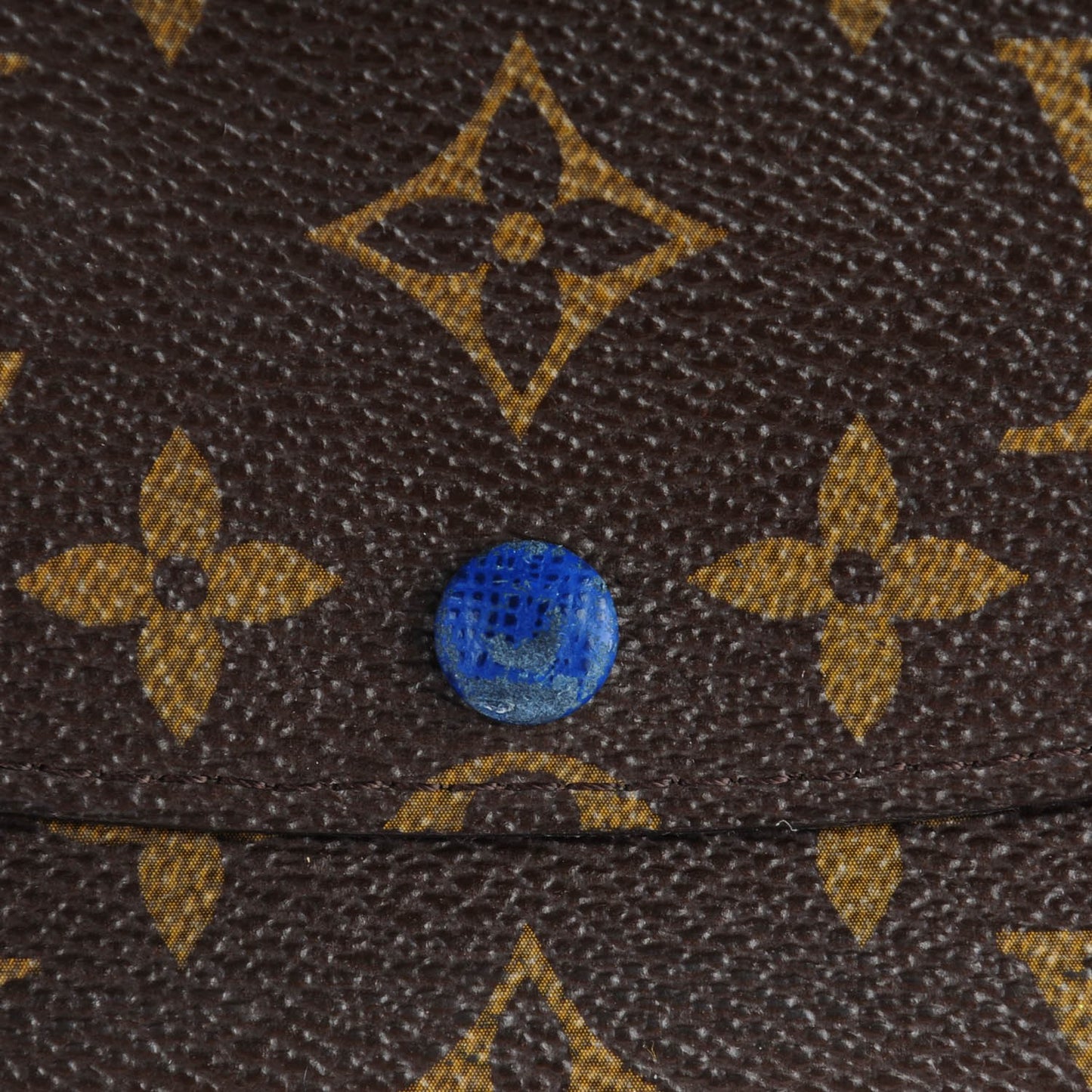 Monogram Emilie Wallet Blue