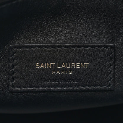 Saint Laurent Smooth Calfskin Small Le 5 A 7 Soft Hobo Black 6 of 11