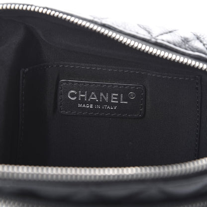 Chanel Calfskin Quilted Waist Bag Black 5 of 9