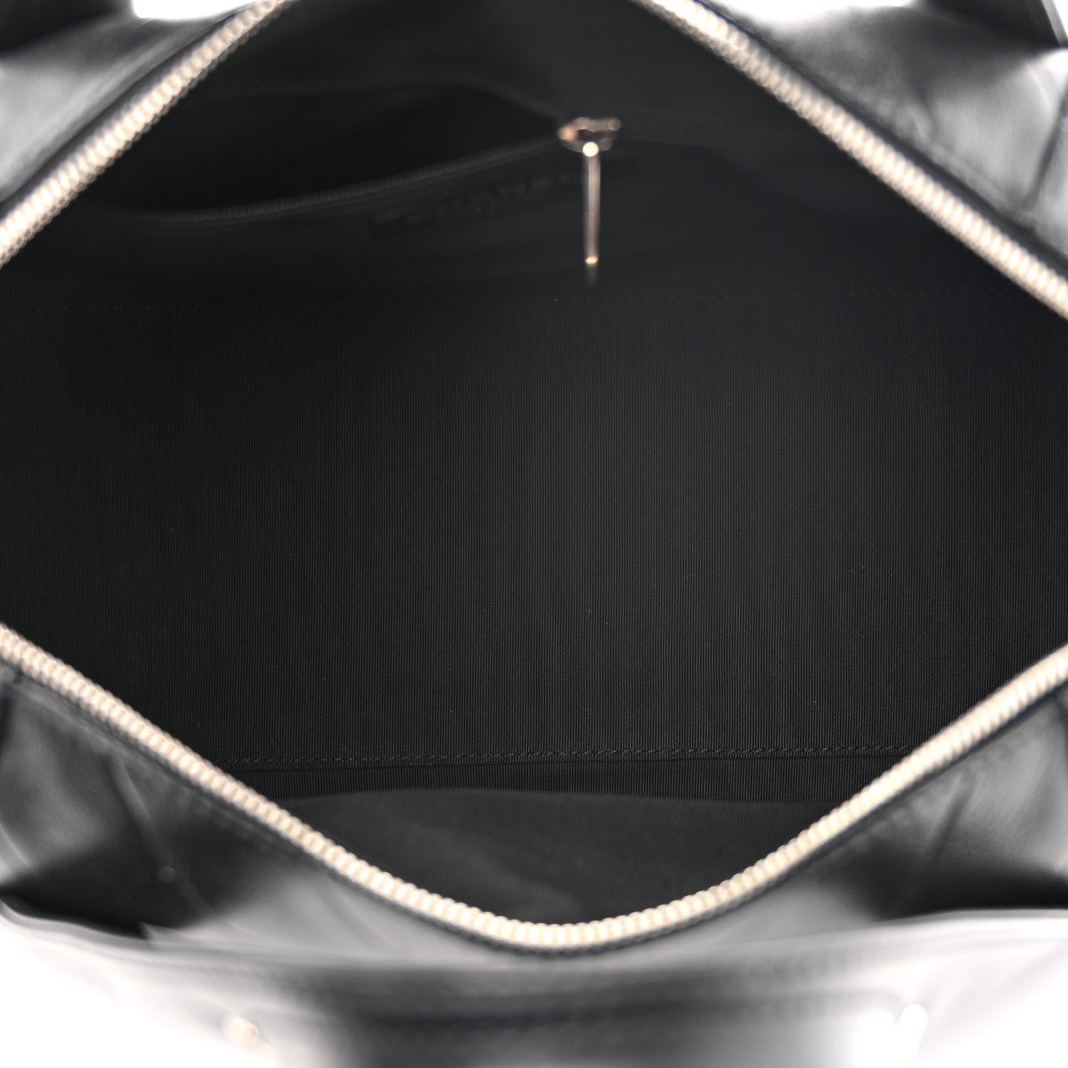 Chanel Lambskin CC Chevron All Day Long Boston Black 5 of 11
