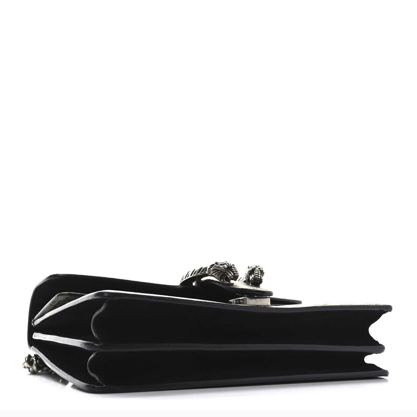 GG Supreme Monogram Small Dionysus Shoulder Bag Black
