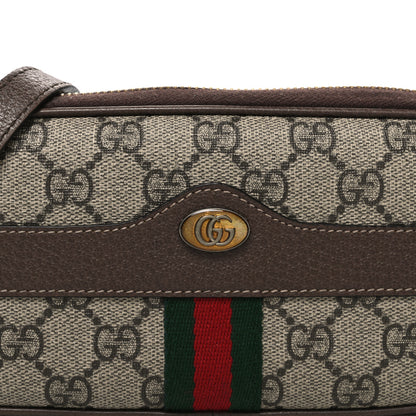Gucci GG Supreme Monogram Web Mini Ophidia GG Bag Brown 8 of 11