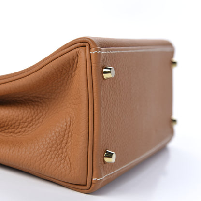 Hermes Taurillon Clemence Kelly Retourne 28 Toffee 7 of 37