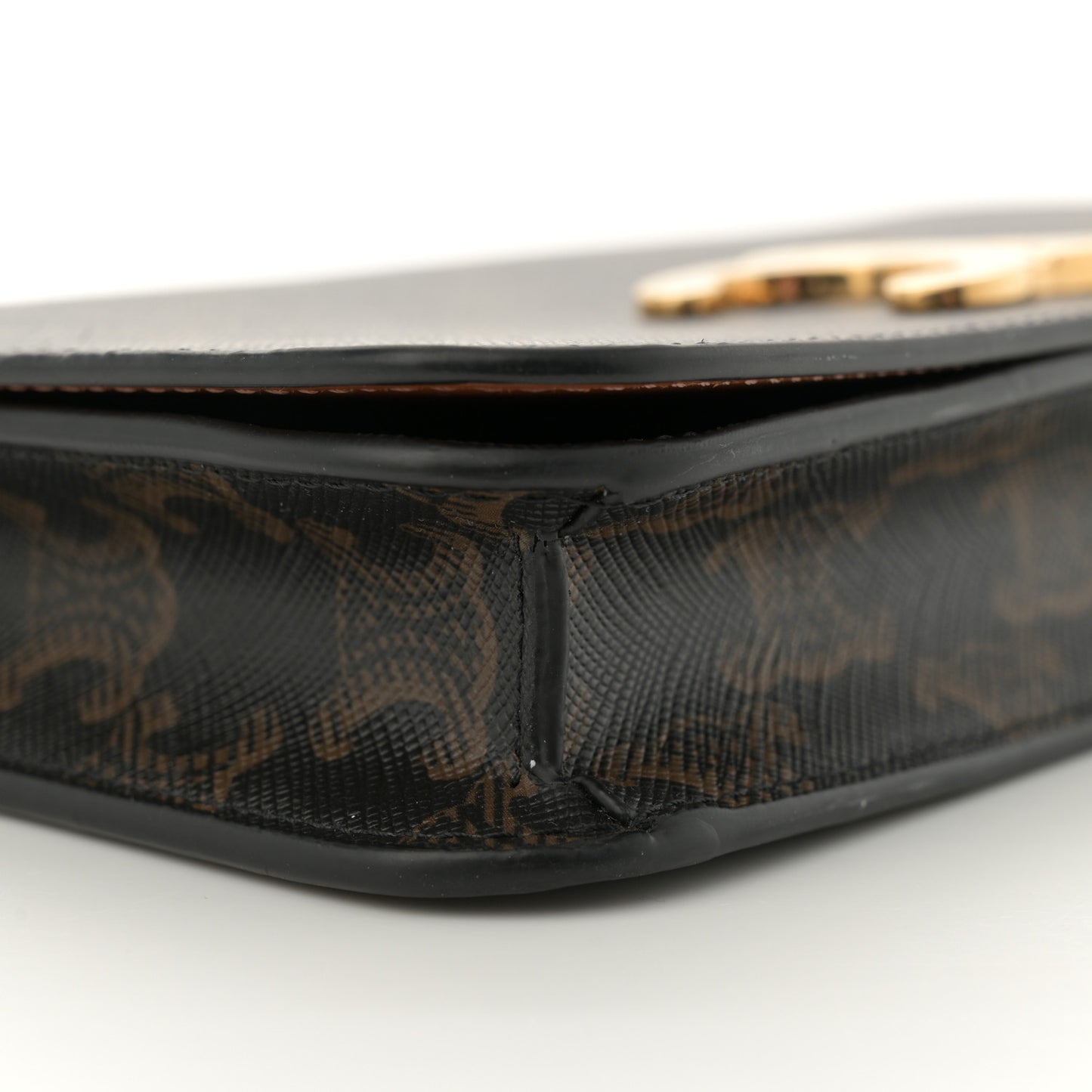 Triomphe Canvas Multipochette Tan