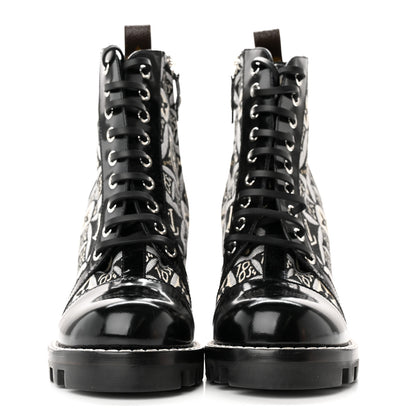 Louis Vuitton Since 1854 Star Trail Ankle Boots 37 Blue 2 of 13