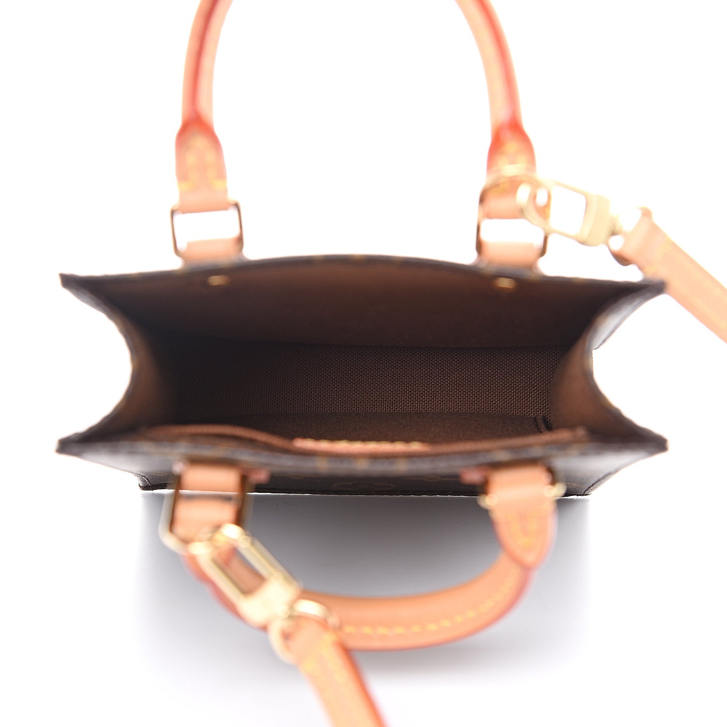 Louis Vuitton Monogram Petit Sac Plat 4 of 7