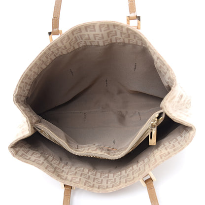 Fendi Zucchino Vitello Tote Beige Tortora 5 of 10