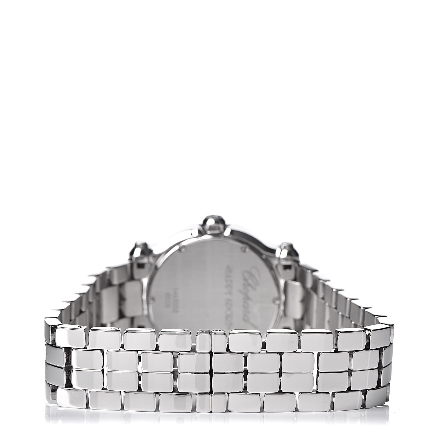 Chopard Stainless Steel 5 Diamond 30mm Happy Sport Quartz Watch 4 of 8