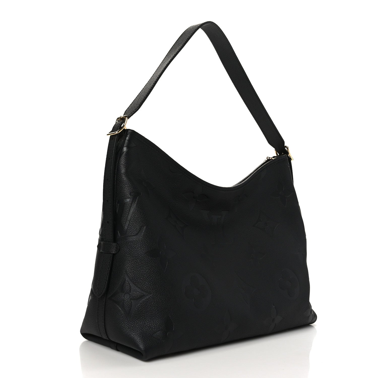 Louis Vuitton Empreinte Monogram Giant CarryAll MM Black 3 of 8